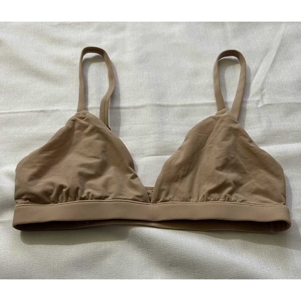 Skims NWOT Women's Fits Everybody Triangle Bralette Clay Size XS